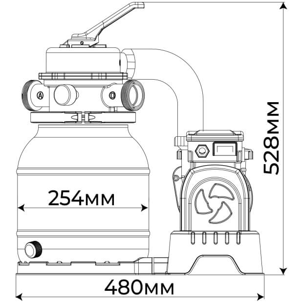 Схема подключения насоса для бассейна песочного фильтра
