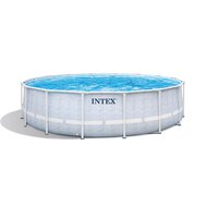 Каркасный бассейн INTEX Prism Frame Chevron 488 x 122 см, артикул 26746
