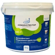Акваинспектор МСТ Медленный хлор 3в1 по 200гр 5кг