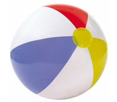 Мяч "Цветные Полоски" Intex 59020
