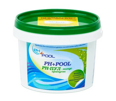 PH+Pool Гранулы pH минус 1кг