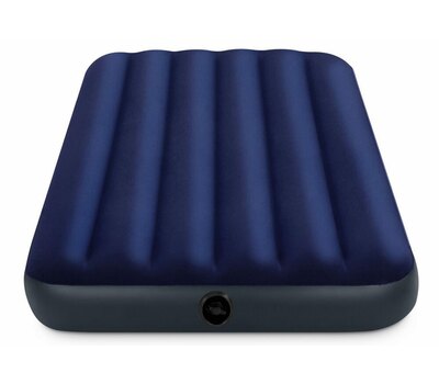 Классический надувной матрас Интекс синего цвета