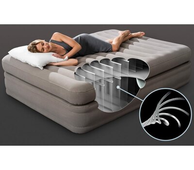 Конструкция надувной кровати 64446 Intex