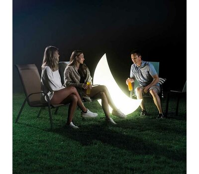 Надувной полумесяц с LED подсветкой Intex 68693 135x43x89 см ночное освещение