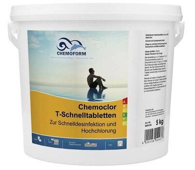 Chemoform Кемохлор-Т Быстрорастворимые таблетки 20гр 5кг