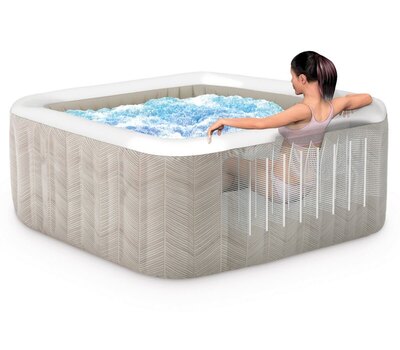 СПА PureSpa Bubble Massage Chevron Deluxe Intex 28472