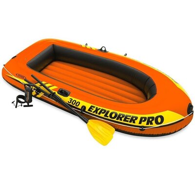 Надувная лодка Explorer 300 PRO Set Intex 58358