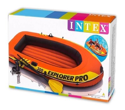 Надувная лодка Explorer 300 PRO Set Intex 58358