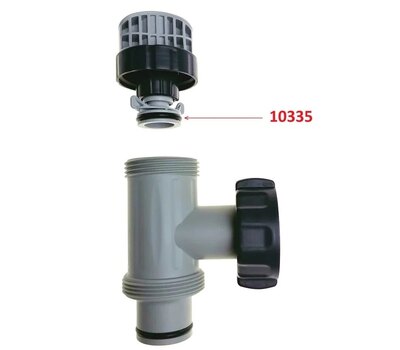 Уплотнительное кольцо поршня плунжера Intex 10335