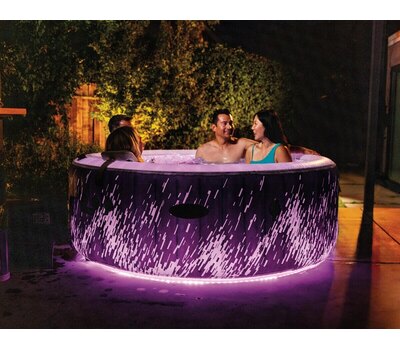 Надувной бассейн СПА Glow Deluxe Intex 28494 196x71