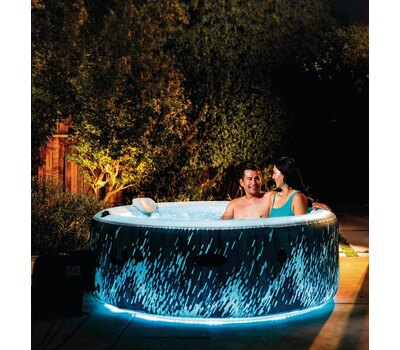 Надувной бассейн СПА Glow Deluxe Intex 28494 196x71