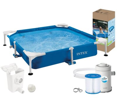 Каркасный бассейн для собак Intex 48402 152х152х30