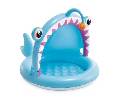 Детский бассейн "Рыба с фонариком" Intex 58419 127х102х86