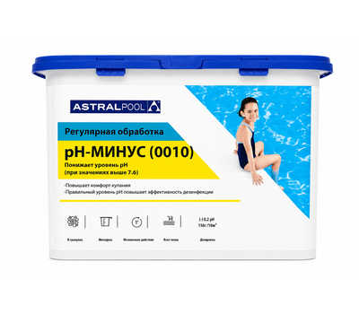 AstralPool Порошок pH минус 1,5кг