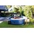 Надувной бассейн СПА Blue Round Bubble Massage Intex 28486 180x66